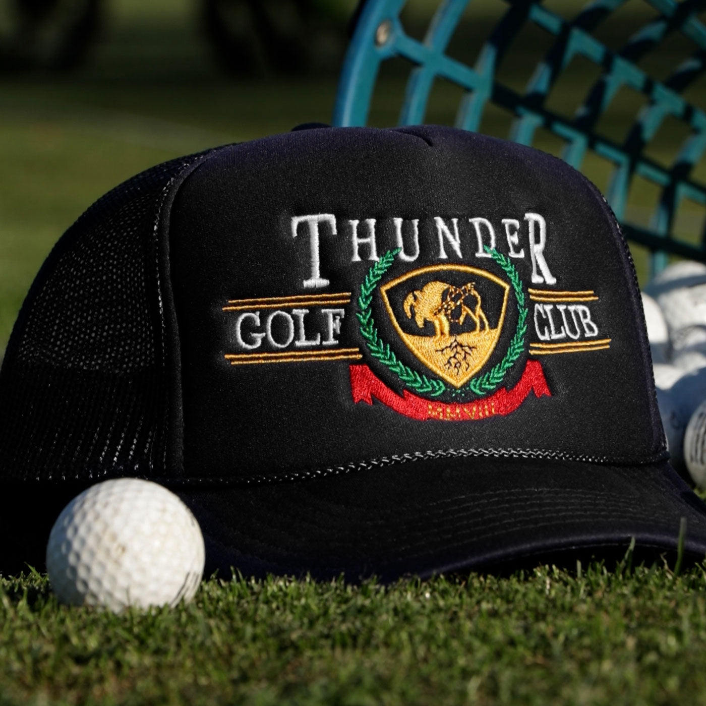 Thunder Golf Club Trucker - Embroidered Logo