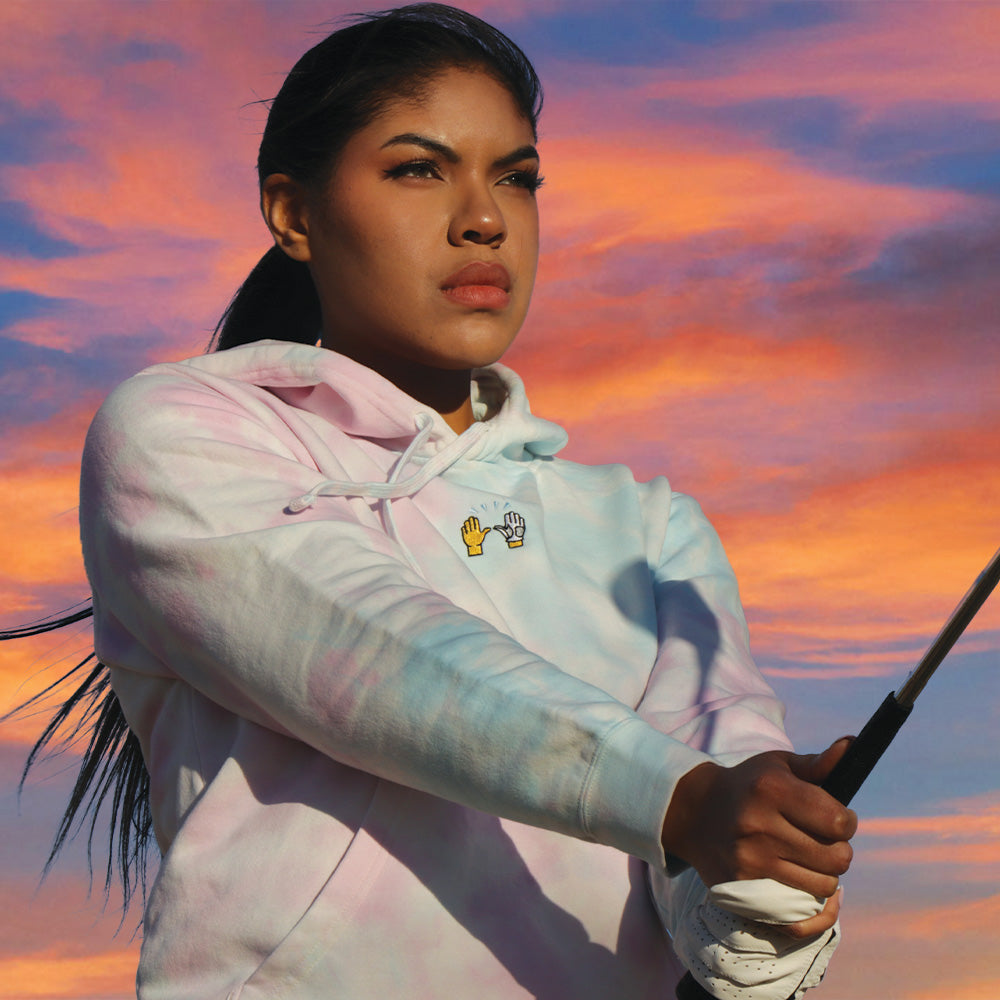 Praise Thy Golf Gods Hoodie (Limited Edition Cotton Candy)