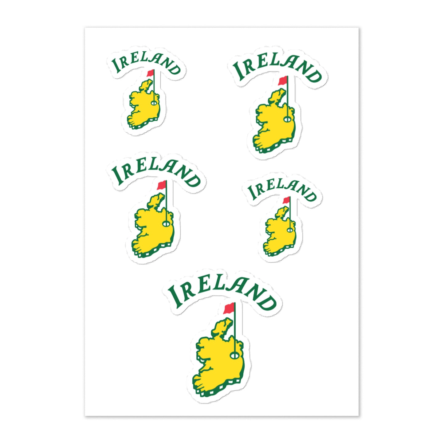 Ireland National Sticker Sheet