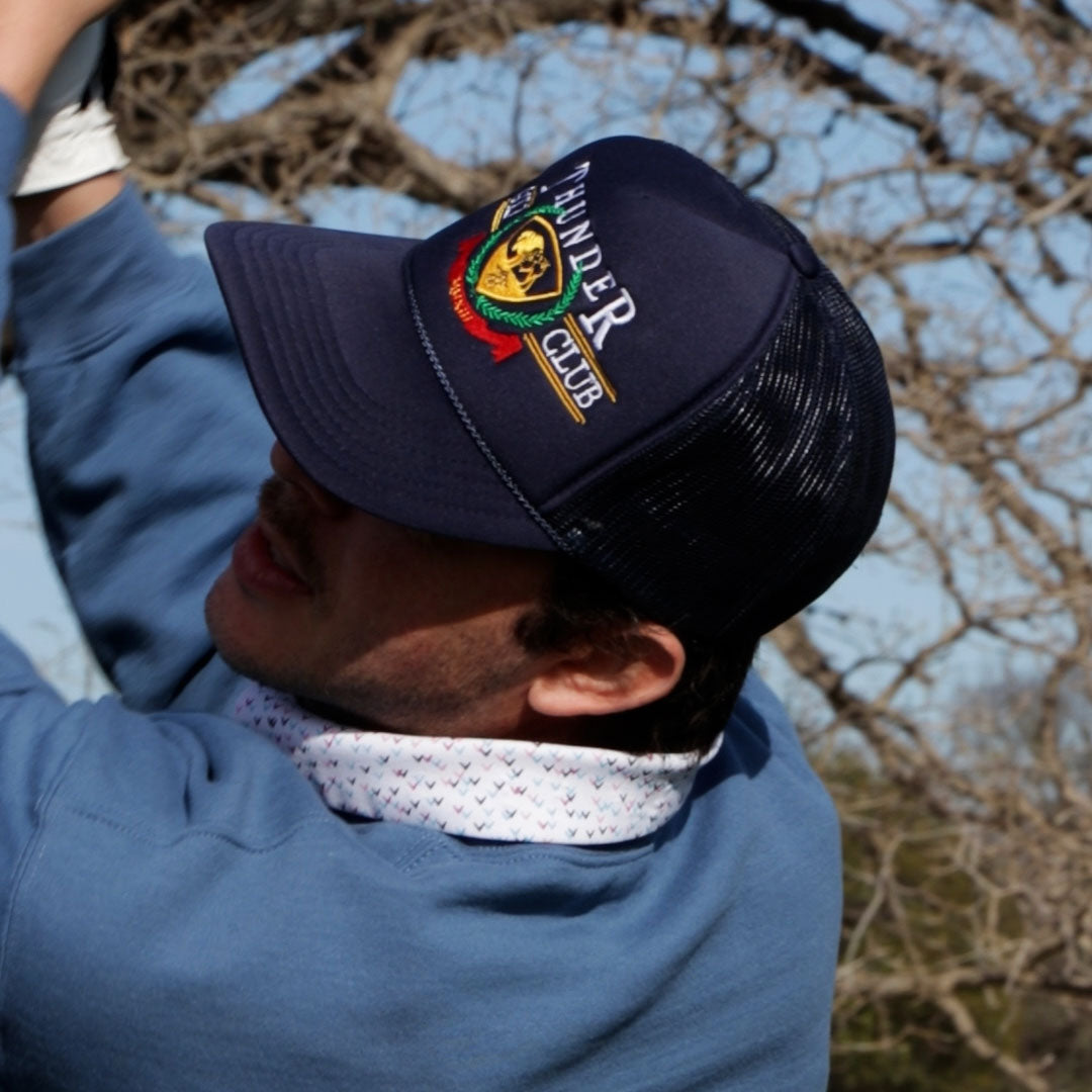 Thunder Golf Club Trucker - Embroidered Logo