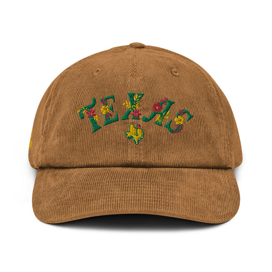 Texas Magnolia Corduroy Cap