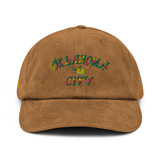 Oklahoma City Magnolia Corduroy Cap