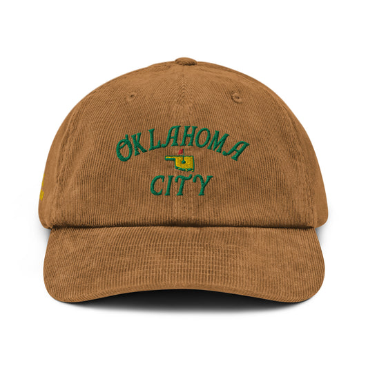 Oklahoma City Collegiate Corduroy Cap