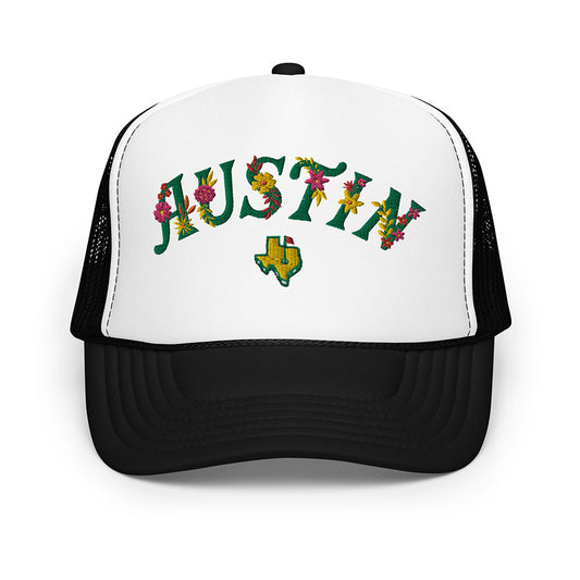 Austin Magnolia Foam Trucker