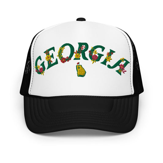 Georgia Magnolia Foam Trucker