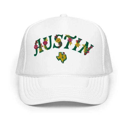 Austin Magnolia Foam Trucker