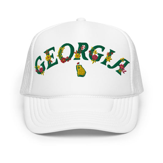 Georgia Magnolia Foam Trucker