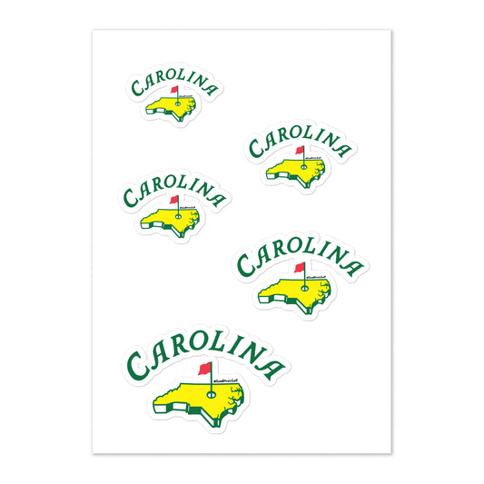 Carolina National Sticker Sheet