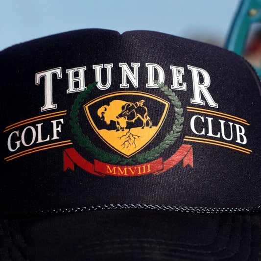 Thunder Golf Club Trucker - Print Logo
