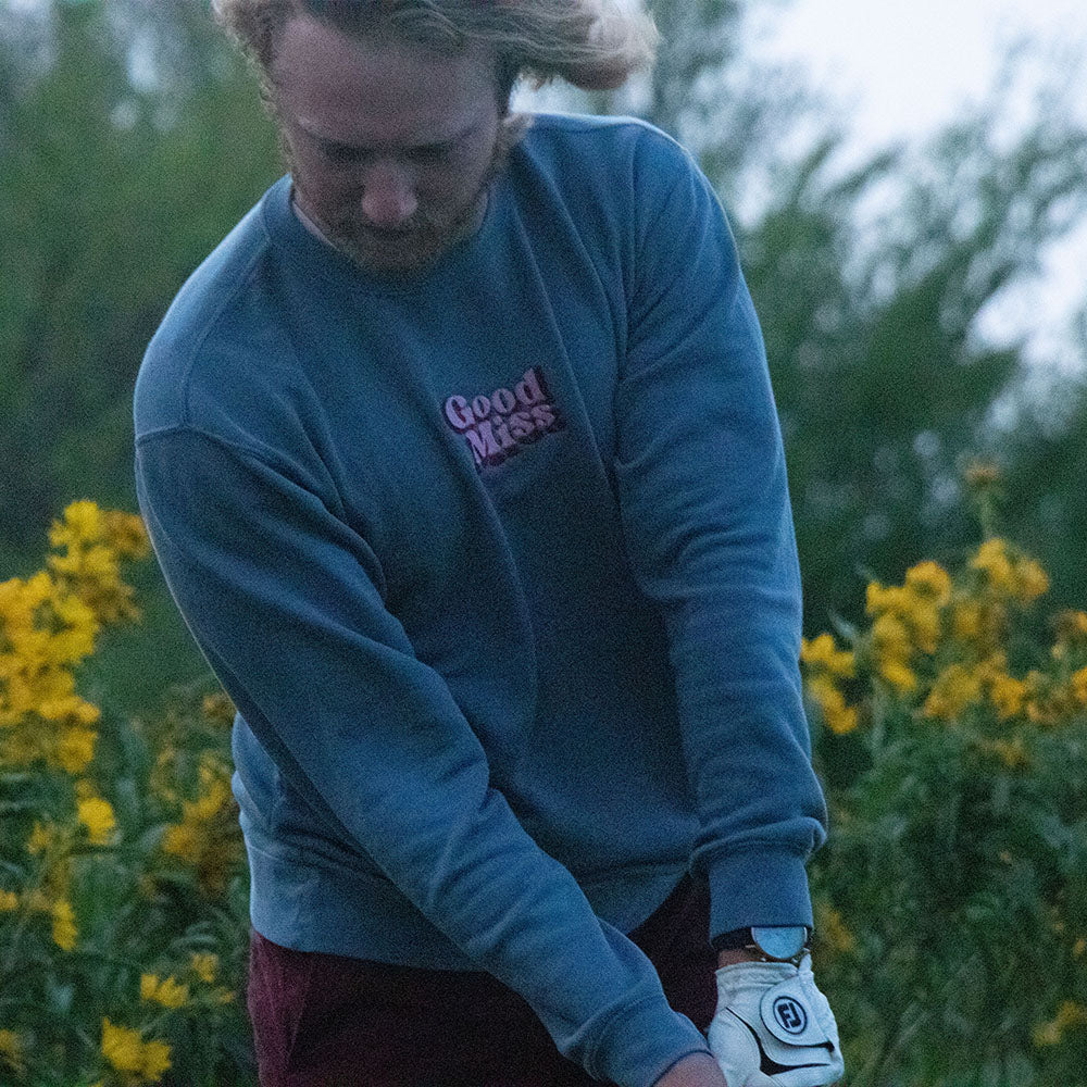 Good Miss Sweatshirt (Slate Blue)