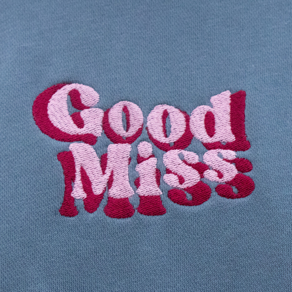 Good Miss Sweatshirt (Slate Blue)