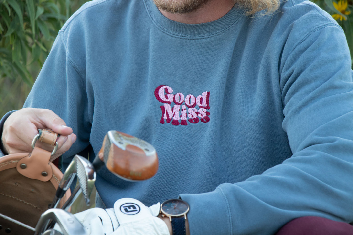 Good Miss Sweatshirt (Slate Blue)