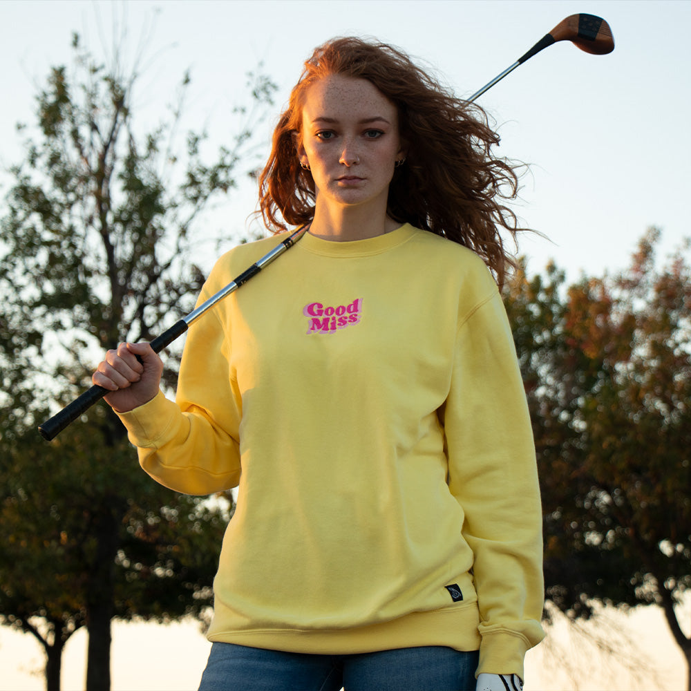 Good Miss Sweatshirt (Yellow)