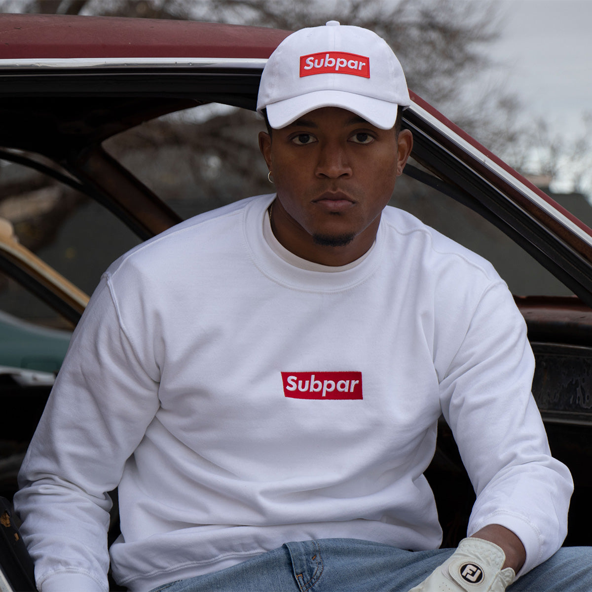 Subpar Sweatshirt (White)