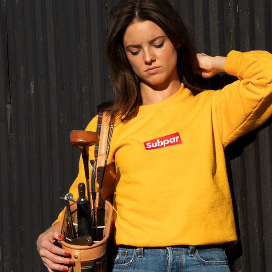 Subpar Sweatshirt (Gold)