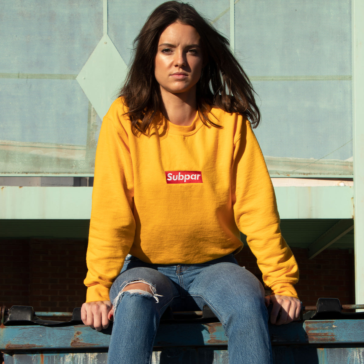 Subpar Sweatshirt (Gold)