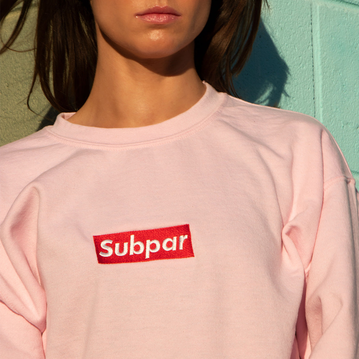 Subpar Sweatshirt (Pink)