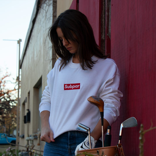 Subpar Sweatshirt (White)