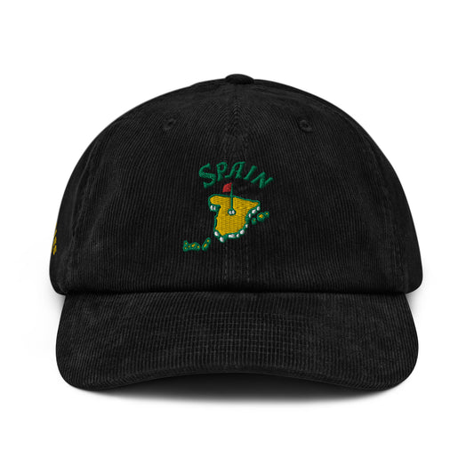 Spain National Corduroy Cap