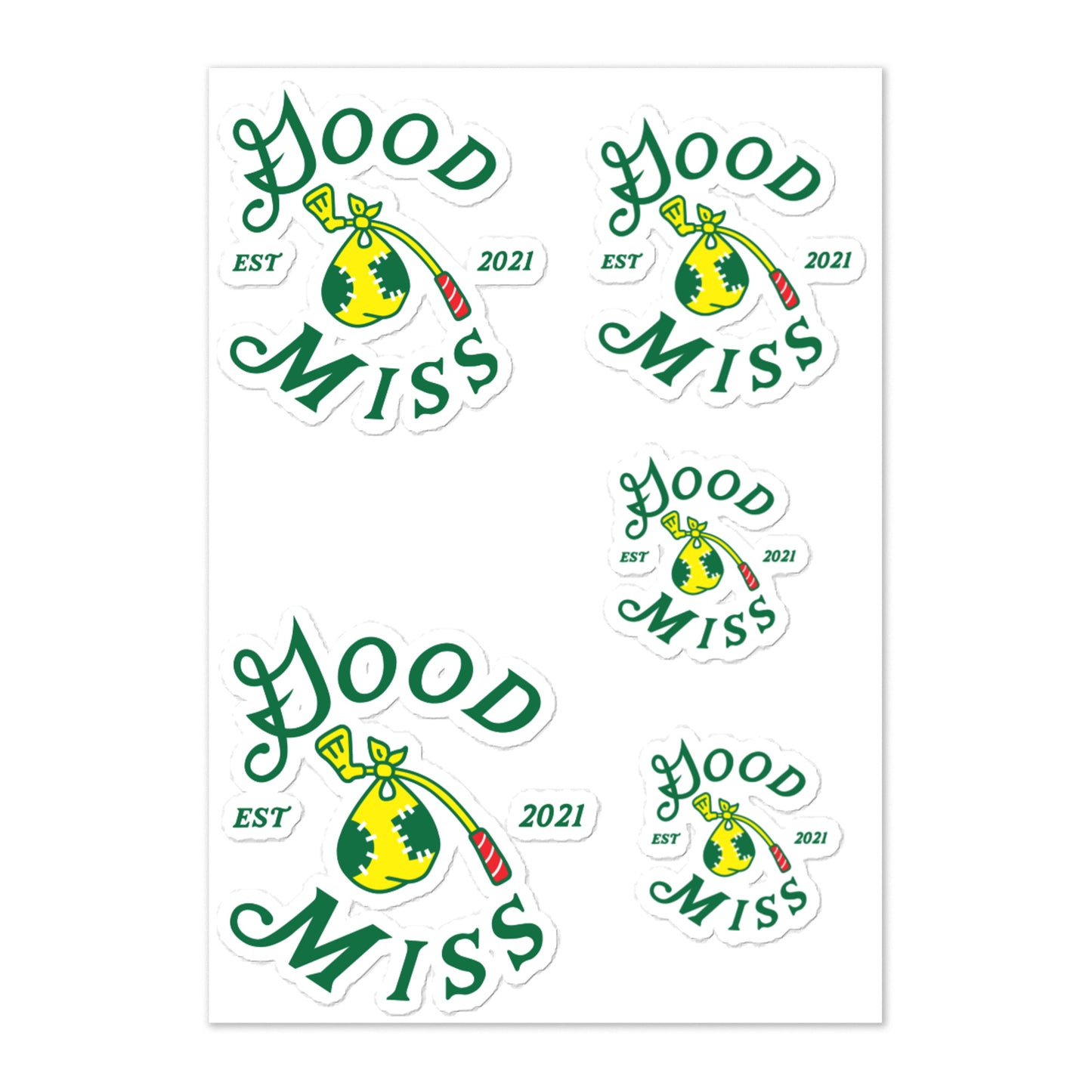 Good Miss National Crest Sticker Sheet