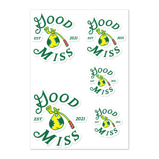 Good Miss National Crest Sticker Sheet