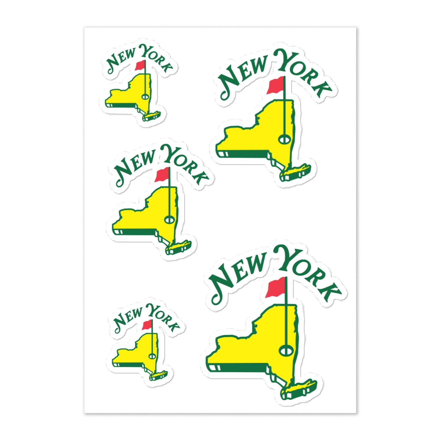 New York National Sticker Sheet