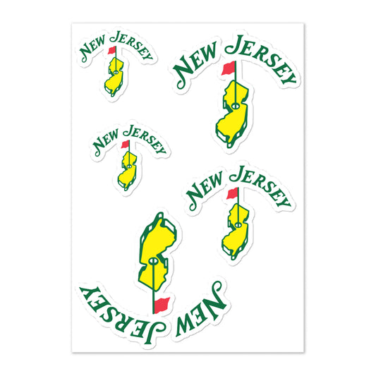 New Jersey National Sticker Sheet