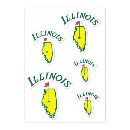 Illinois National Sticker Sheet