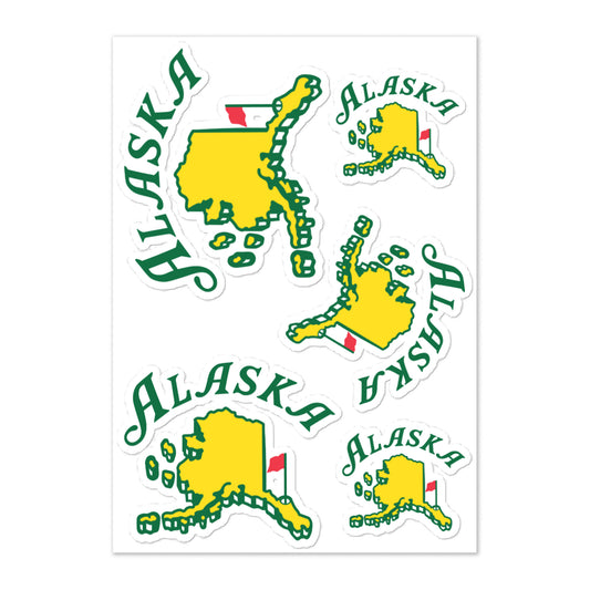 Alaska National Sticker Sheet