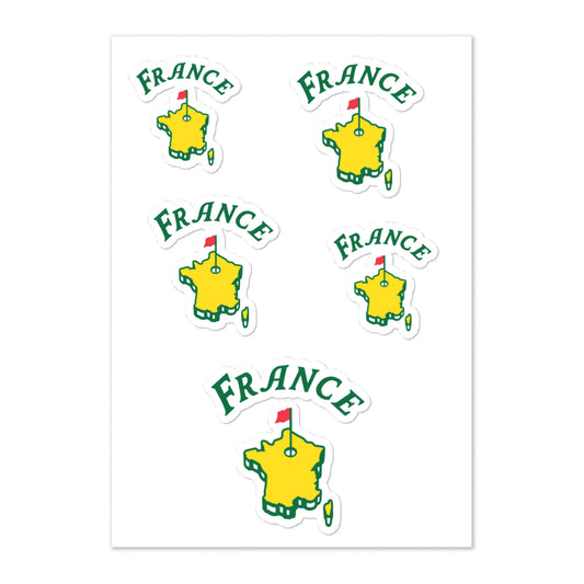 France National Sticker Sheet