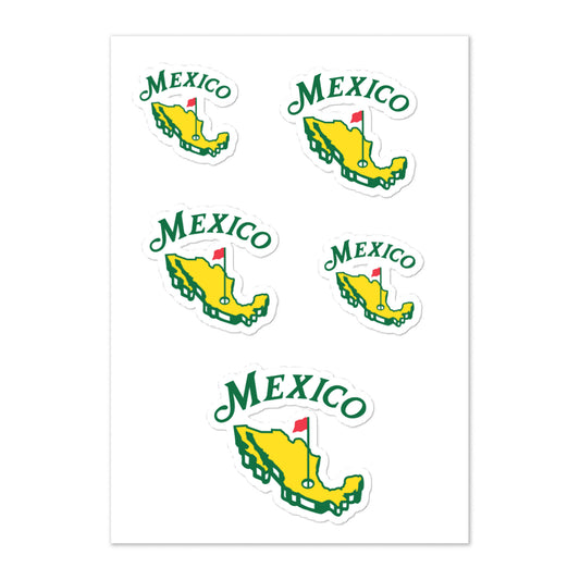 Mexico National Sticker Sheet