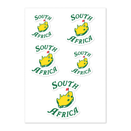 South Africa National Sticker Sheet