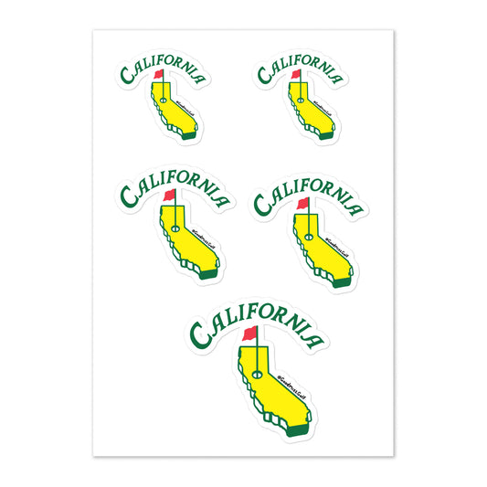 California National Sticker Sheet