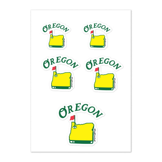 Oregon National Sticker Sheet