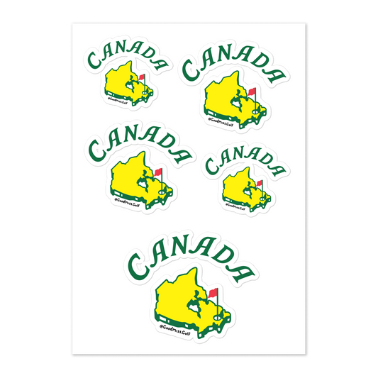 Canada National Sticker sheet