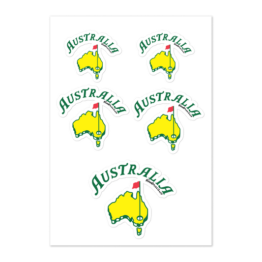 Australia National Sticker Sheet