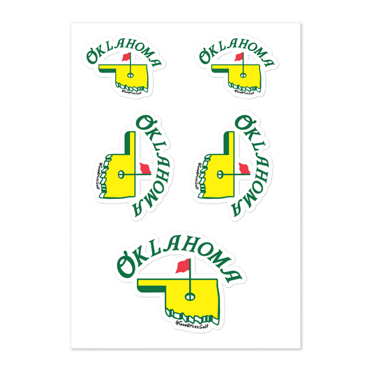 Oklahoma National Sticker Sheet