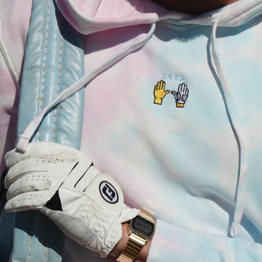 Praise Thy Golf Gods Hoodie (Limited Edition Cotton Candy)